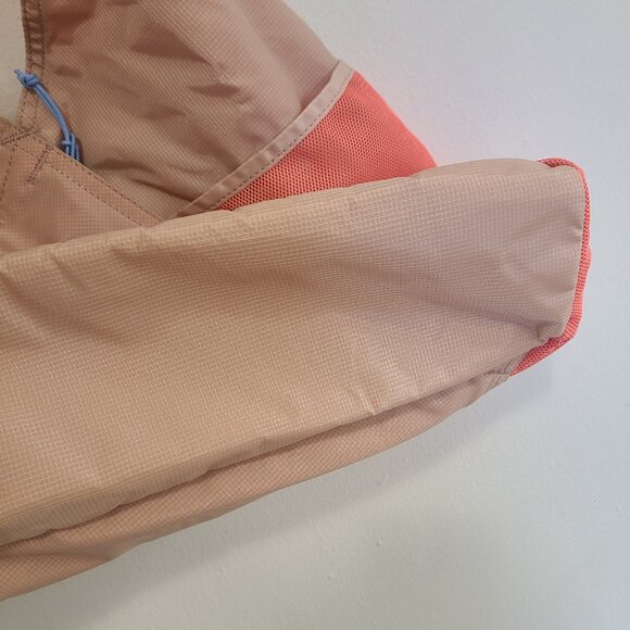 Baboon to the Moon Triangle Tote Crossbody Peach Orange 18 L B2TM - Picture 3 of 9